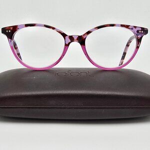 *SOLD*Jean Lafont Paris Madame 741 Purple Havana Eyeglasses Frame w/ Case France